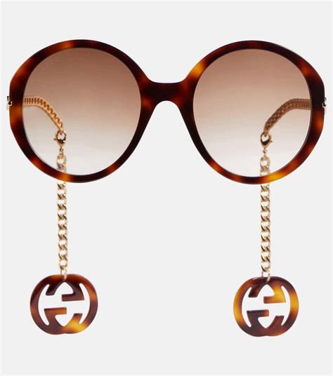 gucci seasonal sunglasses|Gucci sunglasses with charms.